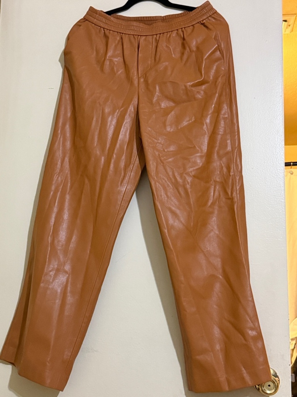 Elie Tahari faux leather pants